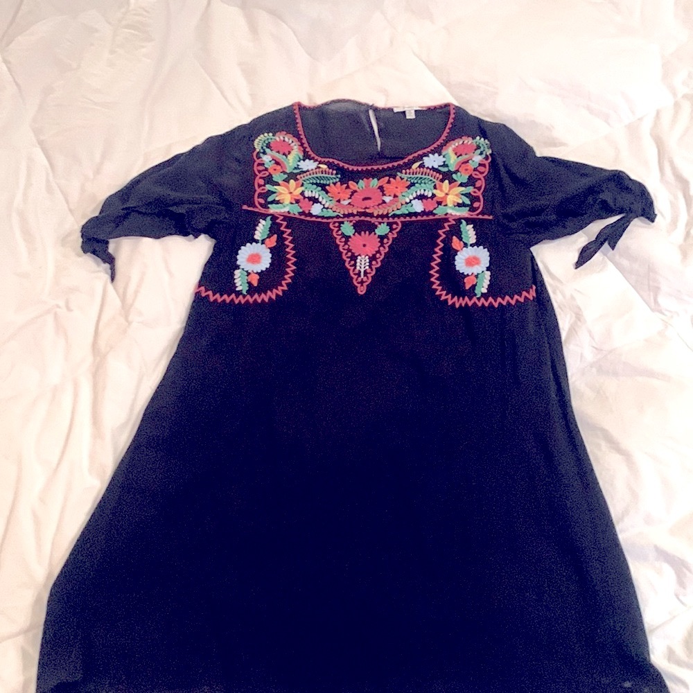 Jodifl Bohemian Embroidered Dress